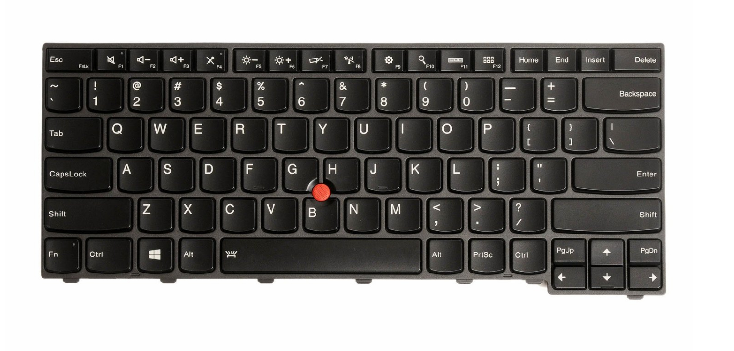 German Keyboard Assembly Black With Pointstick Backlit Lenovo