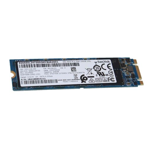 256GB M.2 B+M 2280 6Gb/s SSD (00UP662)