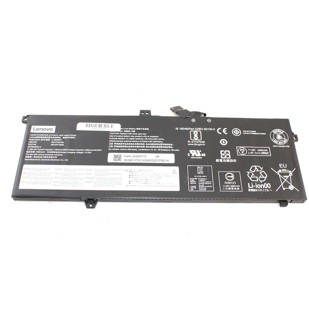 48Wh 3 Cell 11.40V 4220mAh Battery - Lenovo Thinkpad X390, X395, X13 ...