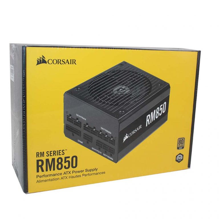 Corsair RM850 Series 850 Watt 80 Plus Gold Certified Fully Modular ...