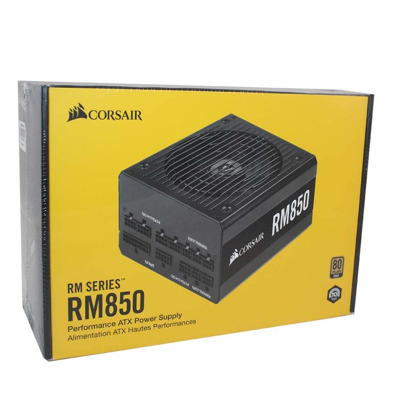 Corsair RM850 Series 850 Watt 80 Plus Gold Certified Fully Modular