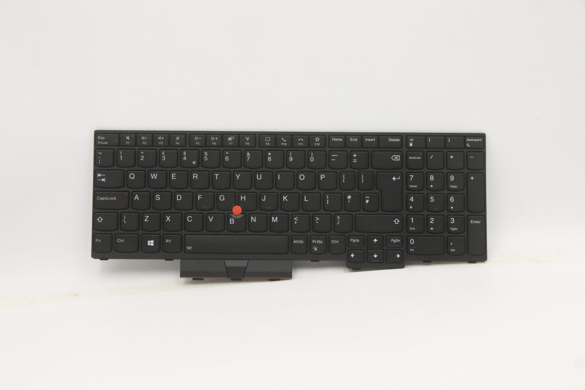 UK backlit (black) Keyboard Assembly - Lenovo Thinkpad L15 (G1/2 ...