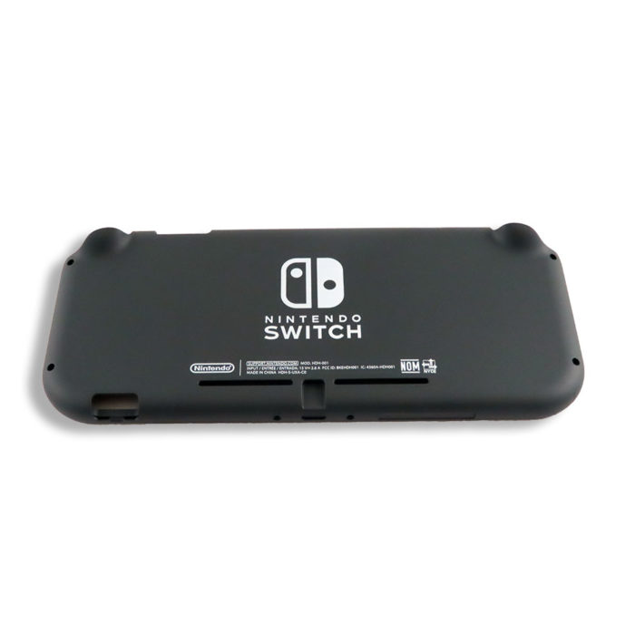 Grey rear cover - Nintendo switch lite (SWITCHLITE04)