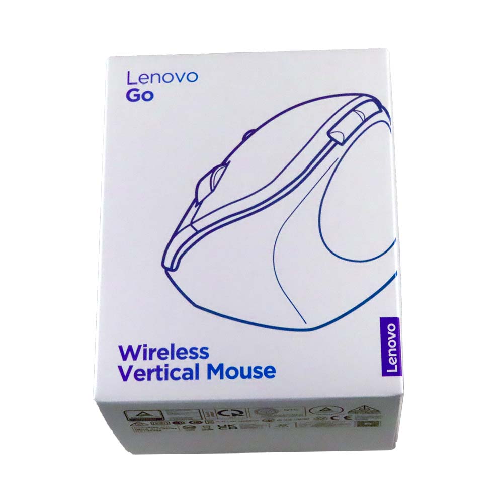 Lenovo Go Wireless 24,000 DPI Vertical Mouse - 4Y51C33792 - Tekeurope