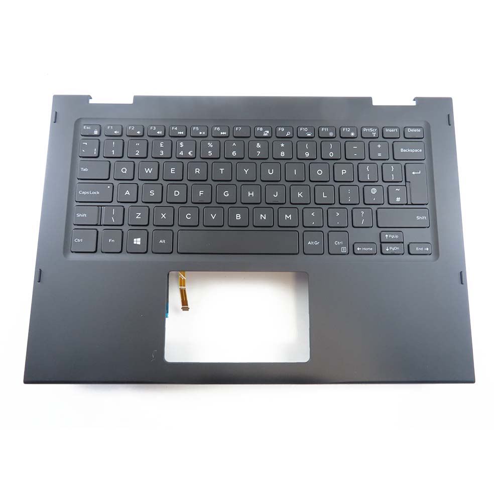 UK keyboard palmrest assembly - Dell Latitude 3390 2in1 - KTG7X - Tekeurope