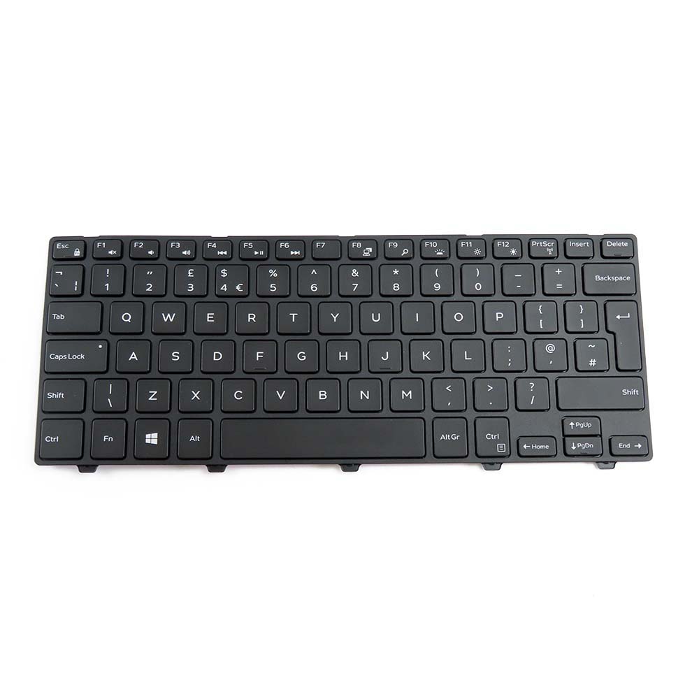 UK Black backlit keyboard assembly - Dell Latitude 3450 - X5H9F - Tekeurope