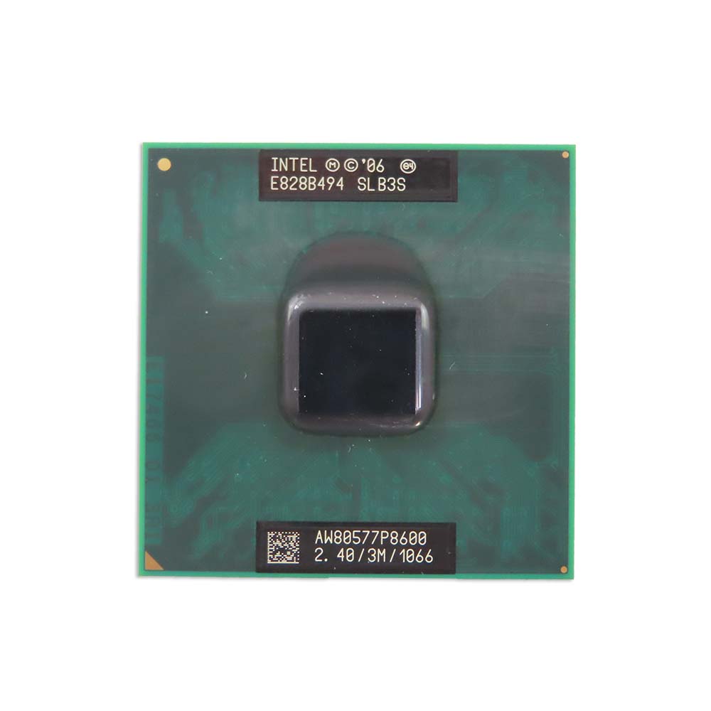 achter sterk Psychologisch Intel Core 2 Duo P8600 2.4GHz Socket P Processor (CPU) - SLB3S - Tekeurope