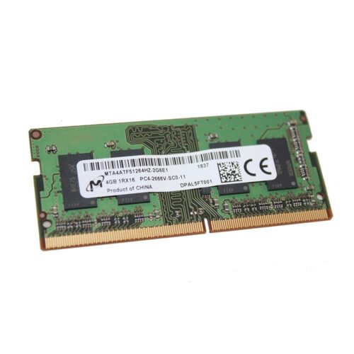 4GB SODIMM 1Rx8 PC4-21300 DDR4 2666MHz (260 Pin) Memory (01AG823)