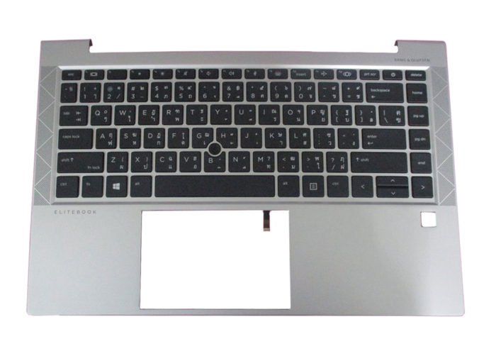 Uk Black Backlit Keyboard Silver Palmrest Assembly Hp Elitebook G M