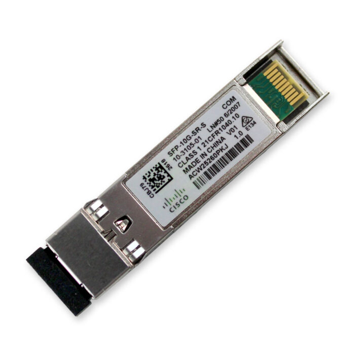 Cisco SFP-10G-SR-S 10GBase-SR-S SFP+ Transceiver Module (10-3105-01)