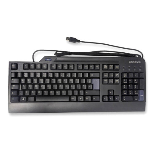 Lenovo Smartcard (wired) USB (QWERTY) UK black keyboard (51J0193)