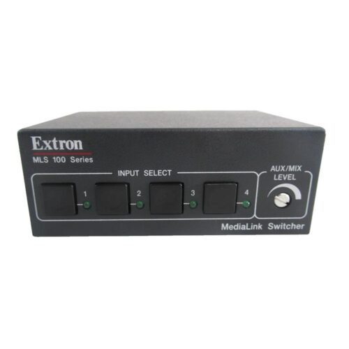 Extron M100A 4 Input Stereo Audio Switcher Control Module (60-497-01)